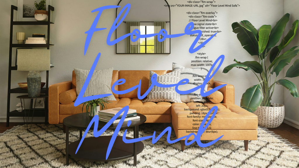 まじで無理な夜、ソファに沈みながら考えた。常に未完了を量産する都市と、微弱な緊張の正体。高さを落とす思考「Floor Level Mind」について。