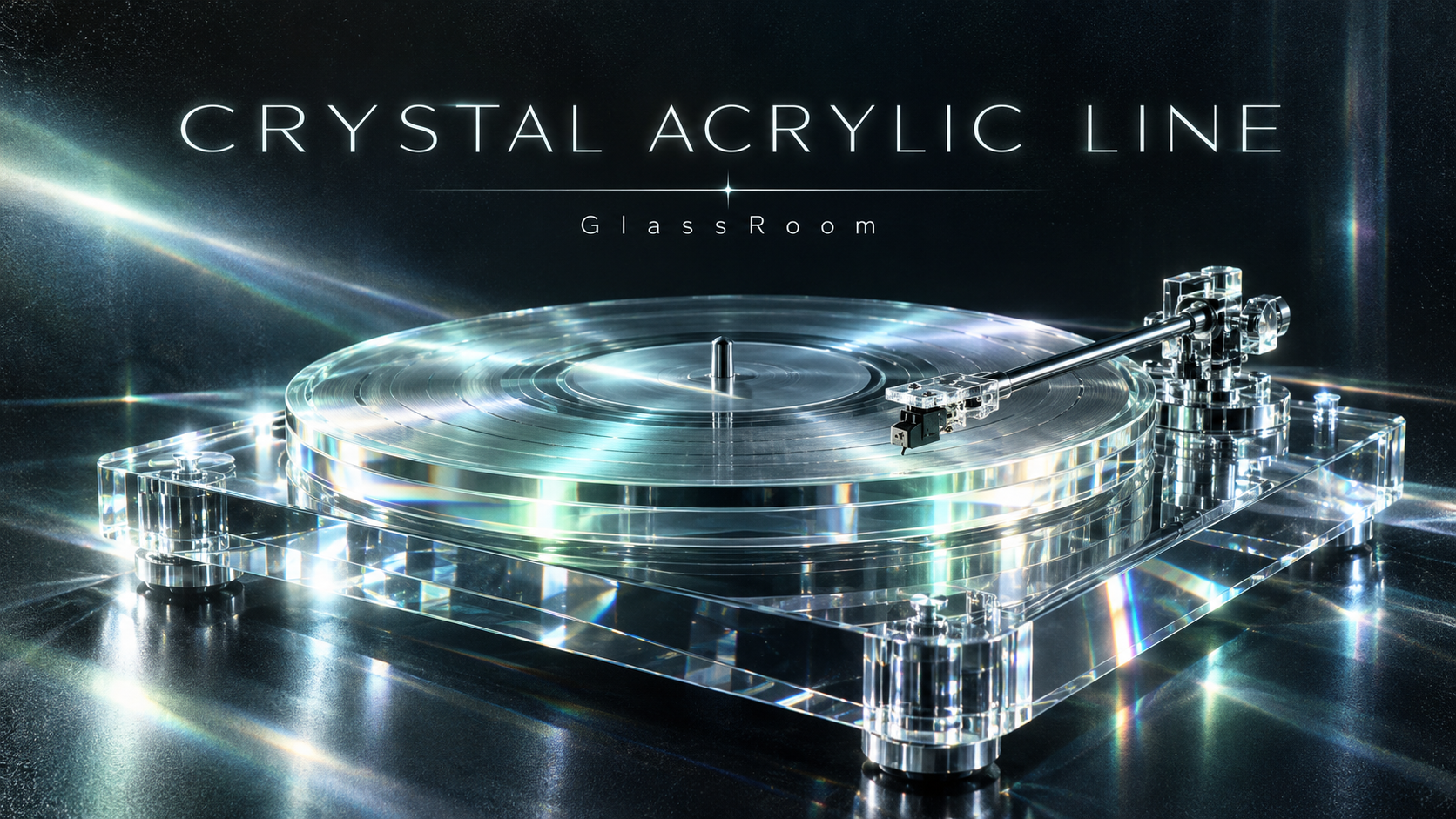GlassRoomの3曲目「CRYSTAL ACRYLIC LINE」。透明感のあるシンセサイザーと疾走するビート。キラキラした電子音と強烈なグルーヴが重なる4分17秒のエレクトロハウス。フル音源を無料公開中。